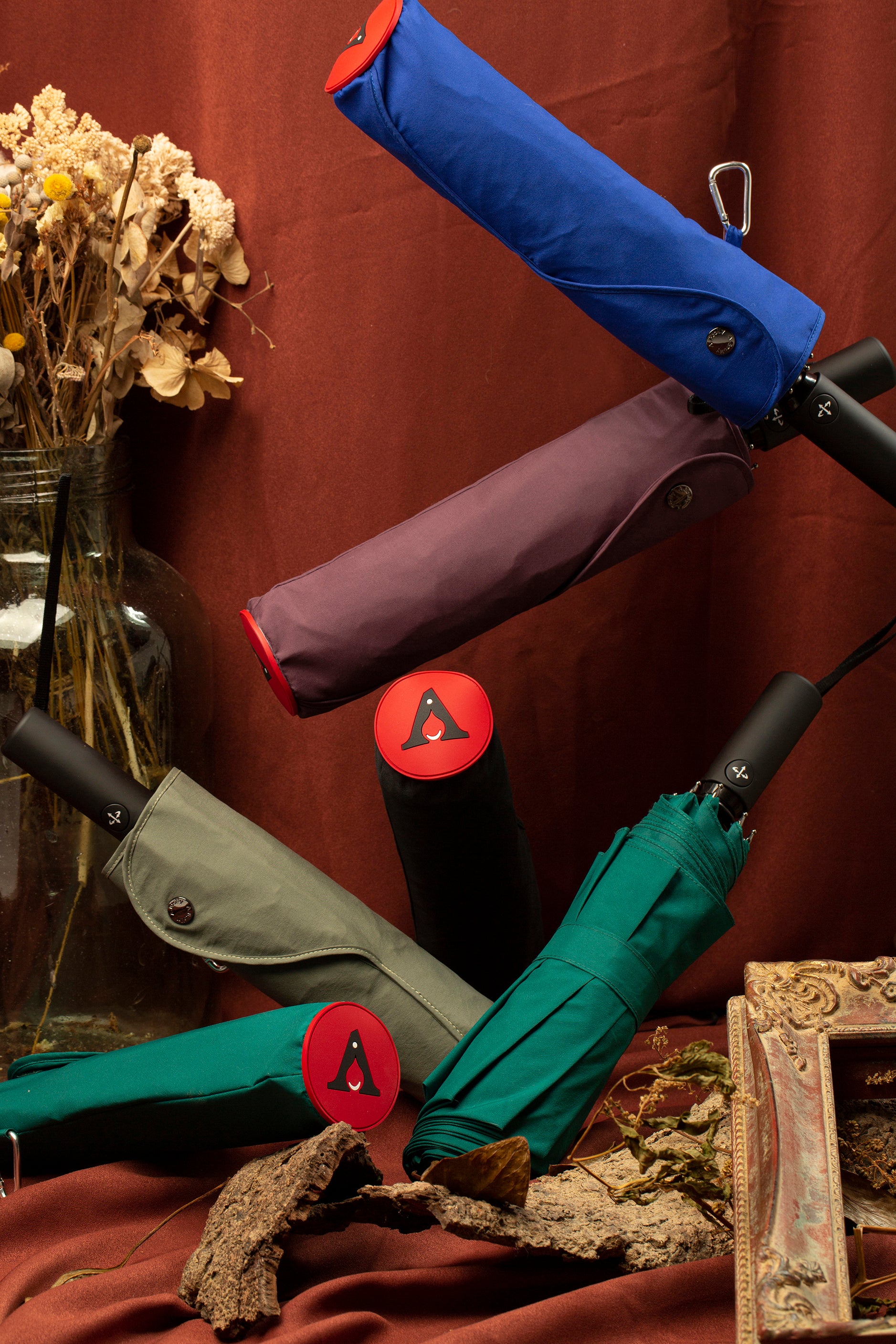 A.Brolly Portobello Big Auto open & Close Folding Umbrella