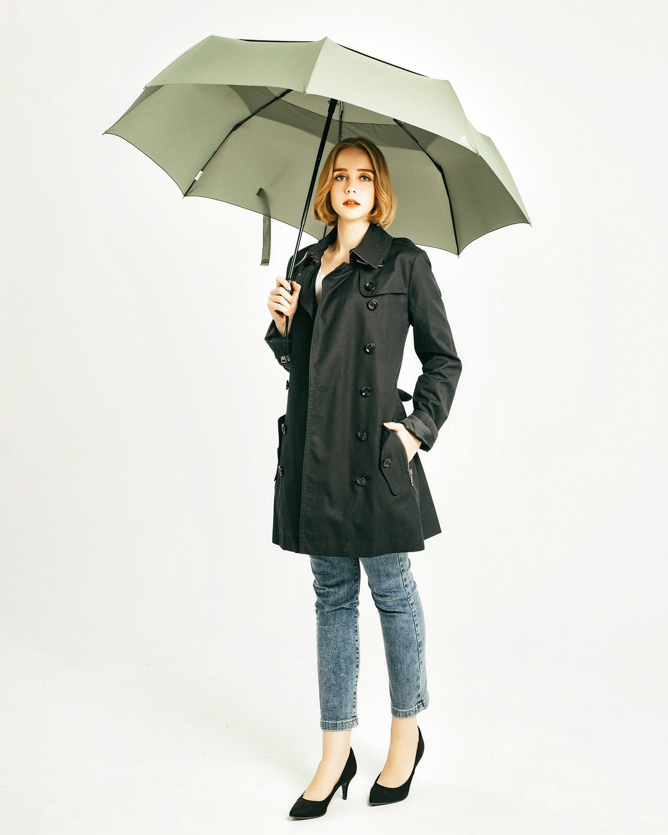 A.Brolly Portobello Big Auto open & Close Folding Umbrella