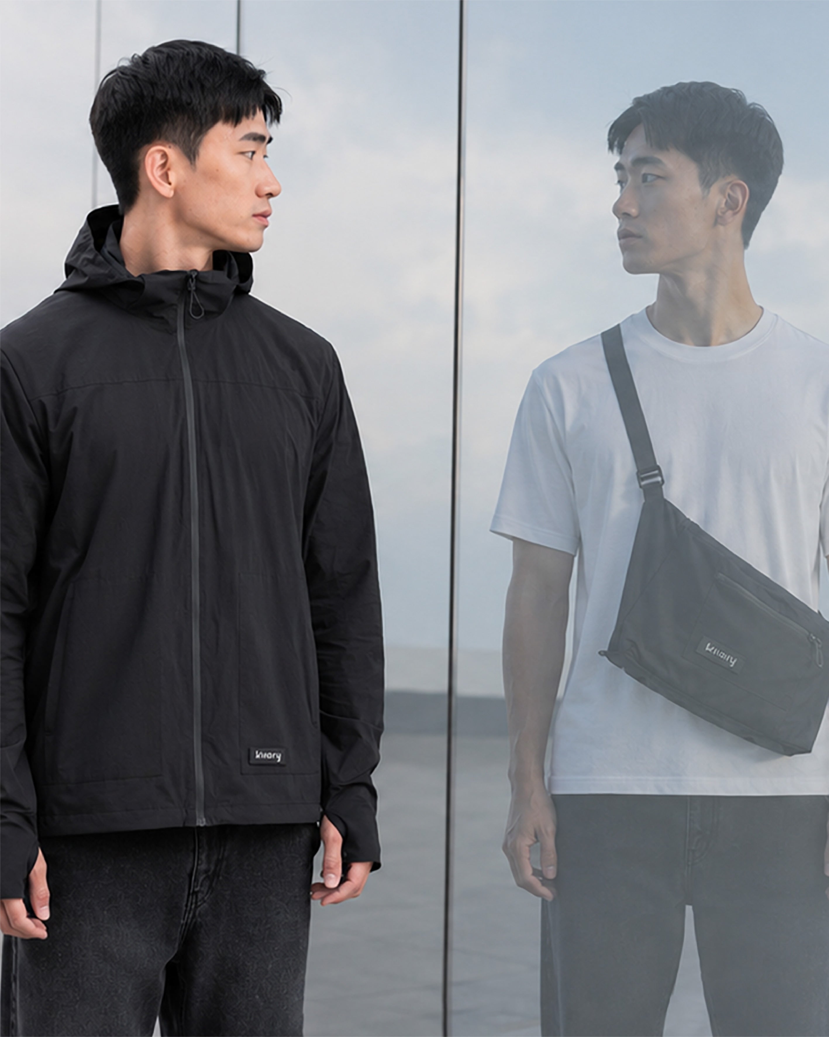 PAKGO JACKET - Lightweight Jacket to Real Sling Bag
